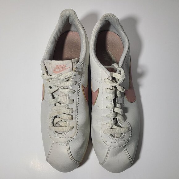 Nike Classic Cortez Light Bone Women's Shoes Size 11 - Picture 2 of 8